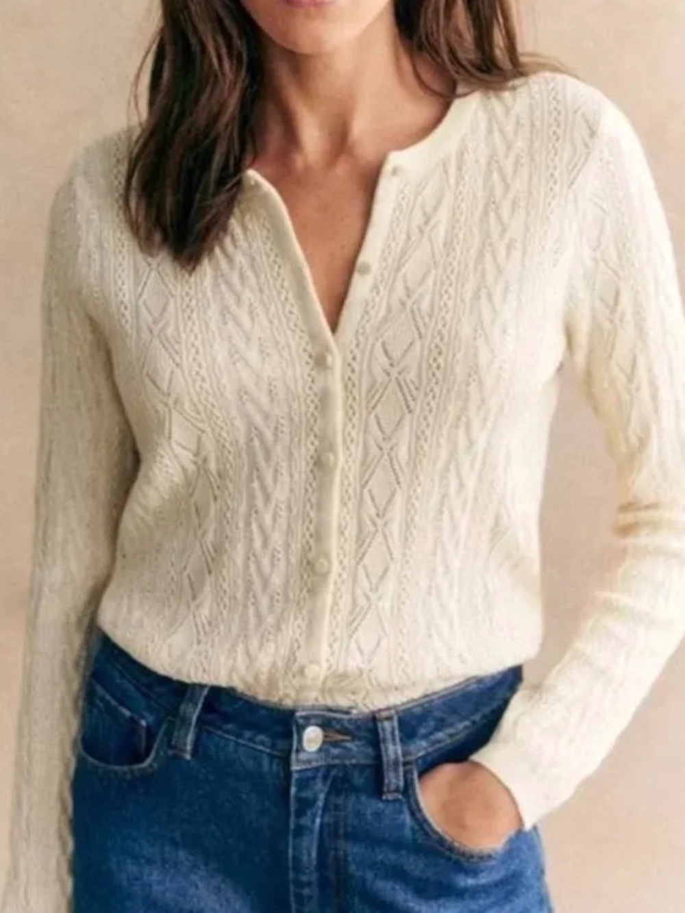 Sezane Ruben cardigan